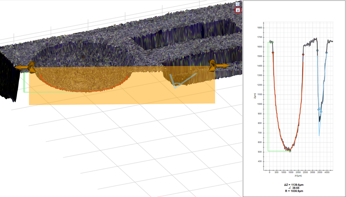 2DMeasurementsShownIn3D