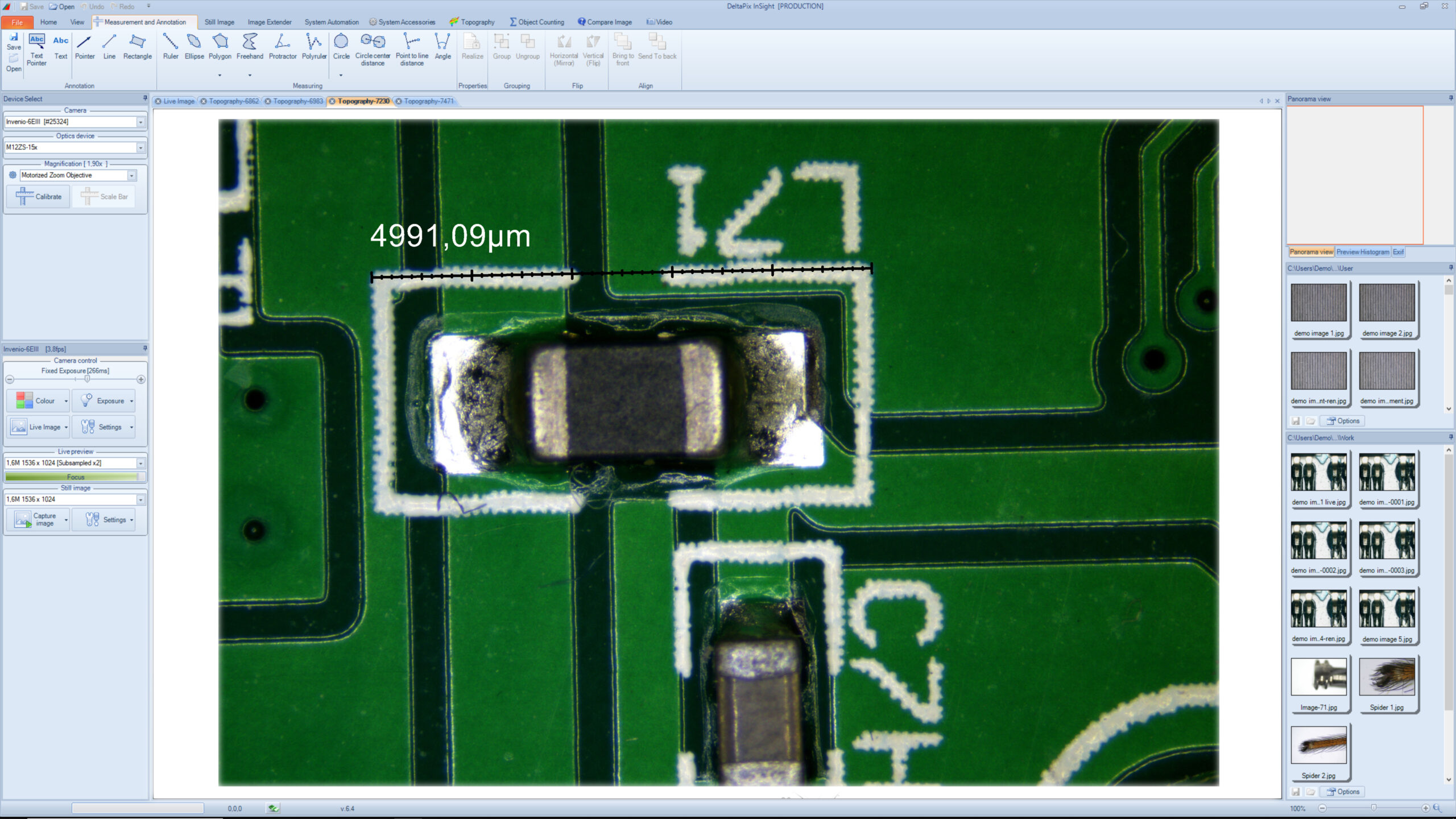 FHD microscope camera