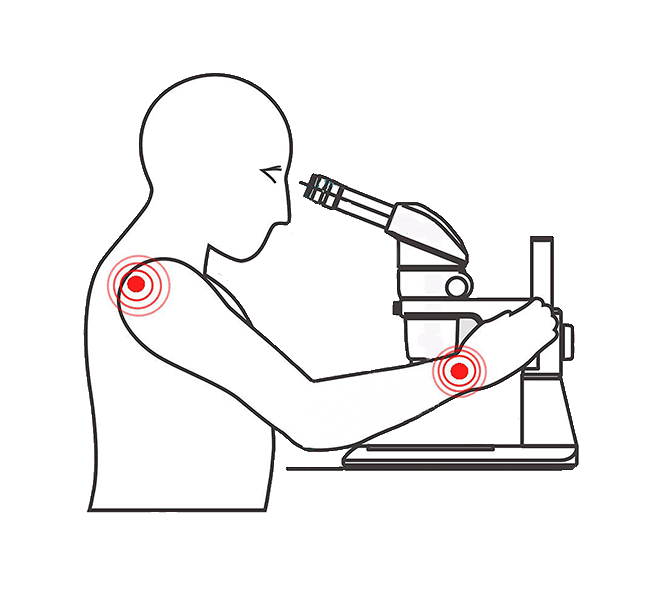 Microscope ergonomic